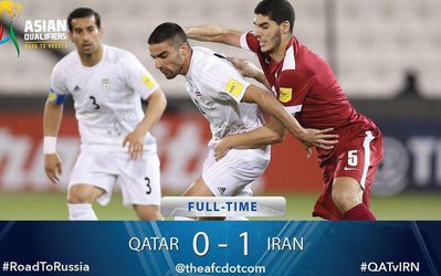 قطر ۰ - ایران ۱ / مسیر روسیه هموار شد