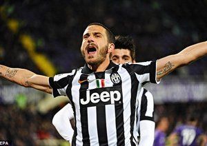 لئوناردو بونوچی|فیورنتینا 0 - 3 یوونتوس / جام حذفی