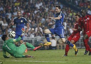 لیونل مسی|هنگ کنگ 0-7 آرژانتین / دیدار دوستانه