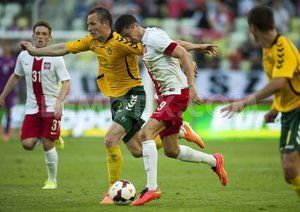 رابرت لواندوفسکی|تلاش های بسیار رابرت رابرت لواندوفسکی برای گلزنی تیمش لهستان.