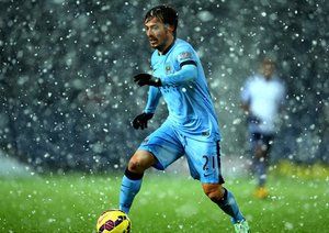 داوید سیلوا|وست برومویچ 1 - 3 منچستر سیتی / لیگ جزیره