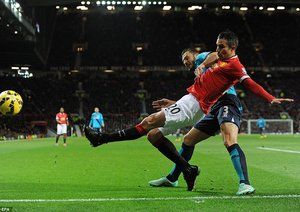 رابین فن پرسی|منچستر یونایتد 2 - 1 استوک سیتی /  لیگ جزیره