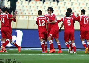 شادمانی بازیکنان پرسپولیس|پرسپولیس تهران 2 - 2 گسترش فولاد تبریز / لیگ برتر