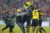 شادی بازیکنان دورتموند