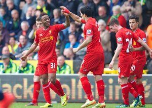 لوییز سوارز - رحیم استرلینگ|درخشش خیره کننده یکی از بهترن زوج های خط حمله رحیم استرلینگ و سوارز