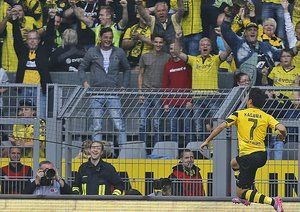 شینجی کاگوا|دورتموند 3-1 فرایبورگ/ بوندسلیگا