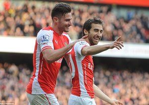 اليوير ژیرود|آرسنال 3 - 0 وستهام / لیگ جزیره