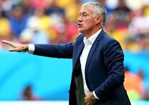 دیدیه دشان|عکس العمل سرمربی فرانسه ، دیدیه دشان در بازی مقابل نیجریه.