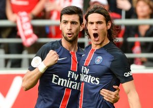 ادینسون کاوانی - خاویر پاستوره|ریمز 1 - 1 پاریس سن ژرمن / لوشامپیونه / گزارش تصویری