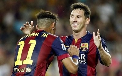 نیمار: زمانی که در برزیل بازی می‌کردم مسی الگویم بود