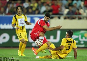 درگیری دو بازیکن