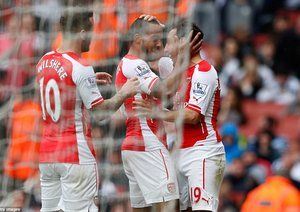 سانتی کازورلا|آرسنال 4 - 1 وست برومویچ / لیگ جزیره