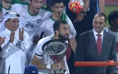 فینال رقابت‌های قهرمانی غرب آسیا | ایران 2 - سوریه 0 /  تیم خاکپور بوی المپیک می‌دهد