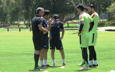 استقبال شبکه های تلویزیونی استرالیا از آخرین تمرین ملی پوشان در سیدنی