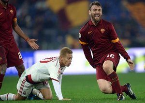 كيسوکه هوندا - دانیله د روسی|رم 0 - 0 میلان / سری آ