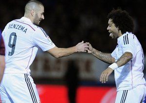 کریم بنزما|اِیبار 0 - 4 رئال مادرید / لالیگا