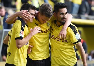 یوناس هوفمان - ایلکای گوندوگان|بوروسيا دورتموند 3 - 0 باير لوركوزن / بوندسلیگا / گزارش تصویری