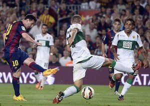 لیونل مسی|بارسلونا 3-0 الچه /  لالیگا