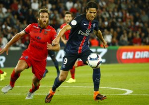 ادینسون کاوانی|پاریس سن ژرمن 2 - 0 گازیله آژاکسیو / لیگ 1 فرانسه