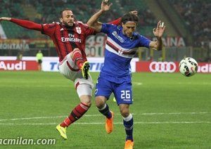 جیامپائولو پاتزینی|میلان 1 - 1 سامپدوریا / سری آ