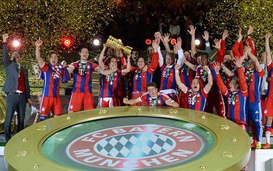 بایرن 2 - دورتموند 0 / چهارمین جام پپ با باواریایی‌ها در اولین سال حضورش