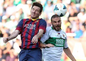 لیونل مسی|الچه 0-0 بارسلونا