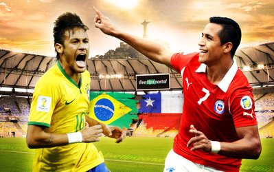 پیش‌بازی برزیل – شیلی / آیا طلسم ۱۲ می‌شکند؟