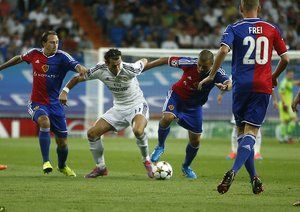 گرت بیل|رئال مادرید 5-1 بازل / لیگ قهرمانان