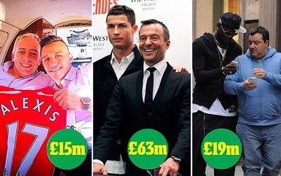 ۷ مدیر برنامه ثروت‌مند جهان فوتبال / مندس پر درآمدترین