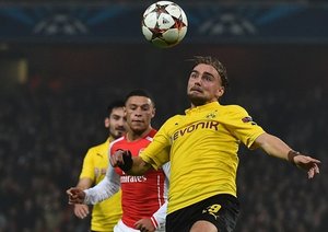 الکس اوکسلید چمبرلین|آرسنال 2 - 0 بوروسيا دورتموند / لیگ قهرمانان