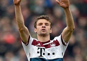 توماس مولر|هانوفر 1 - 3 بایرن مونیخ / بوندسلیگا