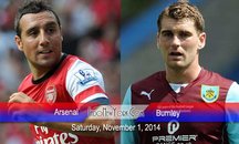 آرسنال 3 - 0 بِرنلی / هفته دهم لیگ برتر/گل های بازی