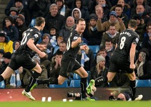 اشلی بارنز|منچستر سیتی 2 - 2 بِرنلی / لیگ جزیره