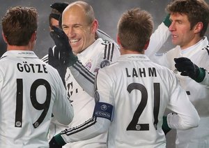 زسکا مسکو ۱-۳ بایرن مونیخ/گروه D لیگ قهرمانان اروپا