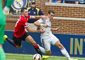 گرت بیل|منچستریونایتد 3-1 رئال مادرید / گینس کاپ