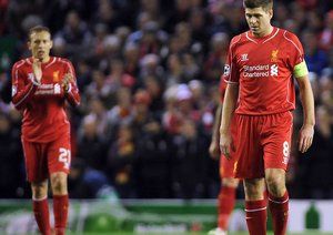 استیون جرارد|لیورپول 1 - 1 بازل / لیگ قهرمانان