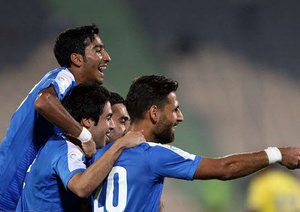 شادی بازیکنان استقلال