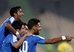 شادی بازیکنان استقلال|استقلال تهران 2 - 1 نفت تهران / لیگ برتر