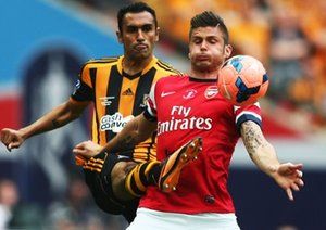 اليوير ژیرود|هال سیتی 2-3 ارسنال