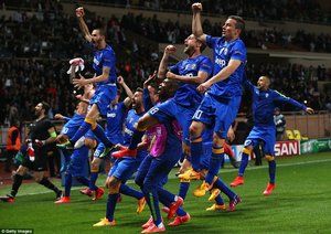 شادی بازیکنان یووه