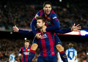 لوئیس سوارز - جرارد پیکه