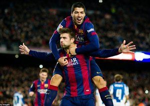 لوئیس سوارز - جرارد پیکه|None