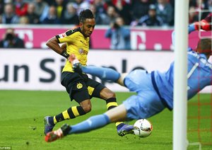 پیر امریک اوباميانگ|بایرن مونیخ 5 - 1 بوروسيا دورتموند / بوندس لیگا