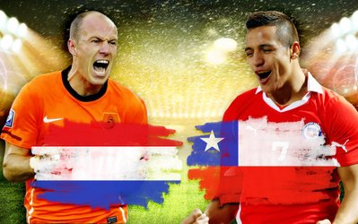 پیش‌بازی هلند – شیلی / جدال داغ صدرنشینی