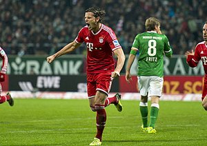 وردربرمن 0-7 بایرن مونیخ / هفته ی پانزدهم