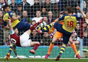 دیوید اوسپینا|بِرنلی 0 - 1 آرسنال / لیگ جزیره