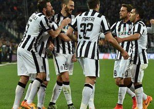 شادی بازیکنان یووه|یوونتوس 2 - 0 لاتزیو / سری آ