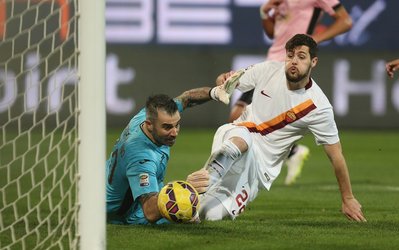 سری‌آ | پالرمو 1 - رم 1 / جالوروسی دو امتیاز حساس را از دست داد + چیدمان دو تیم،ویدئوی مسابقه