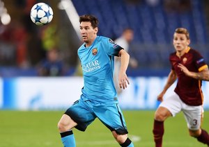 لیونل مسی|رم 1 - 1 بارسلونا / لیگ قهرمانان