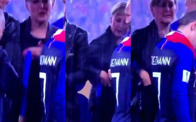 سرقت مدال طلای جام جهانی توسط زن همراه پوتین؟ +عکس و فیلم